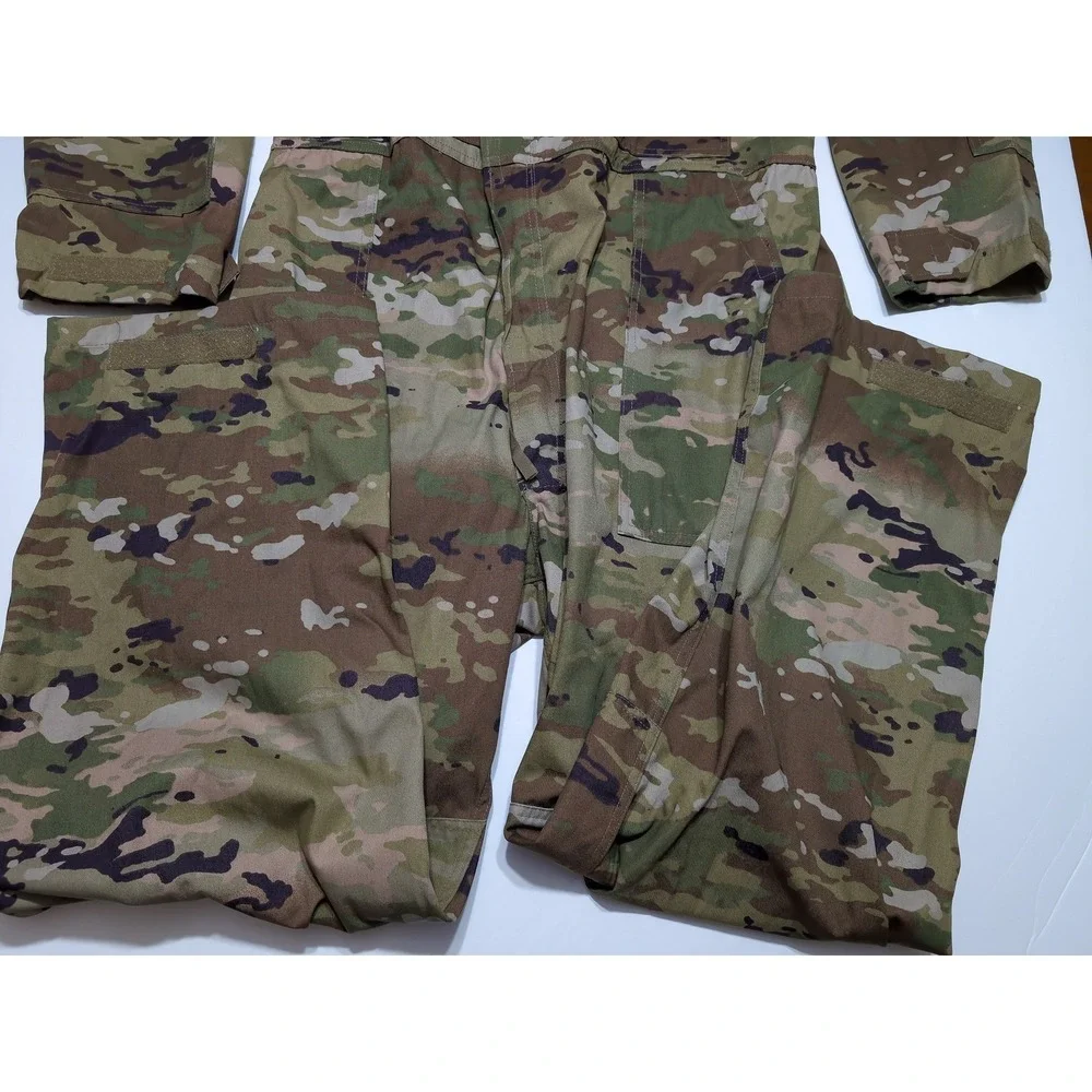 US MILITARY Coveralls Mechanics OCP 8415-01-664-3142 Camo Green Large L